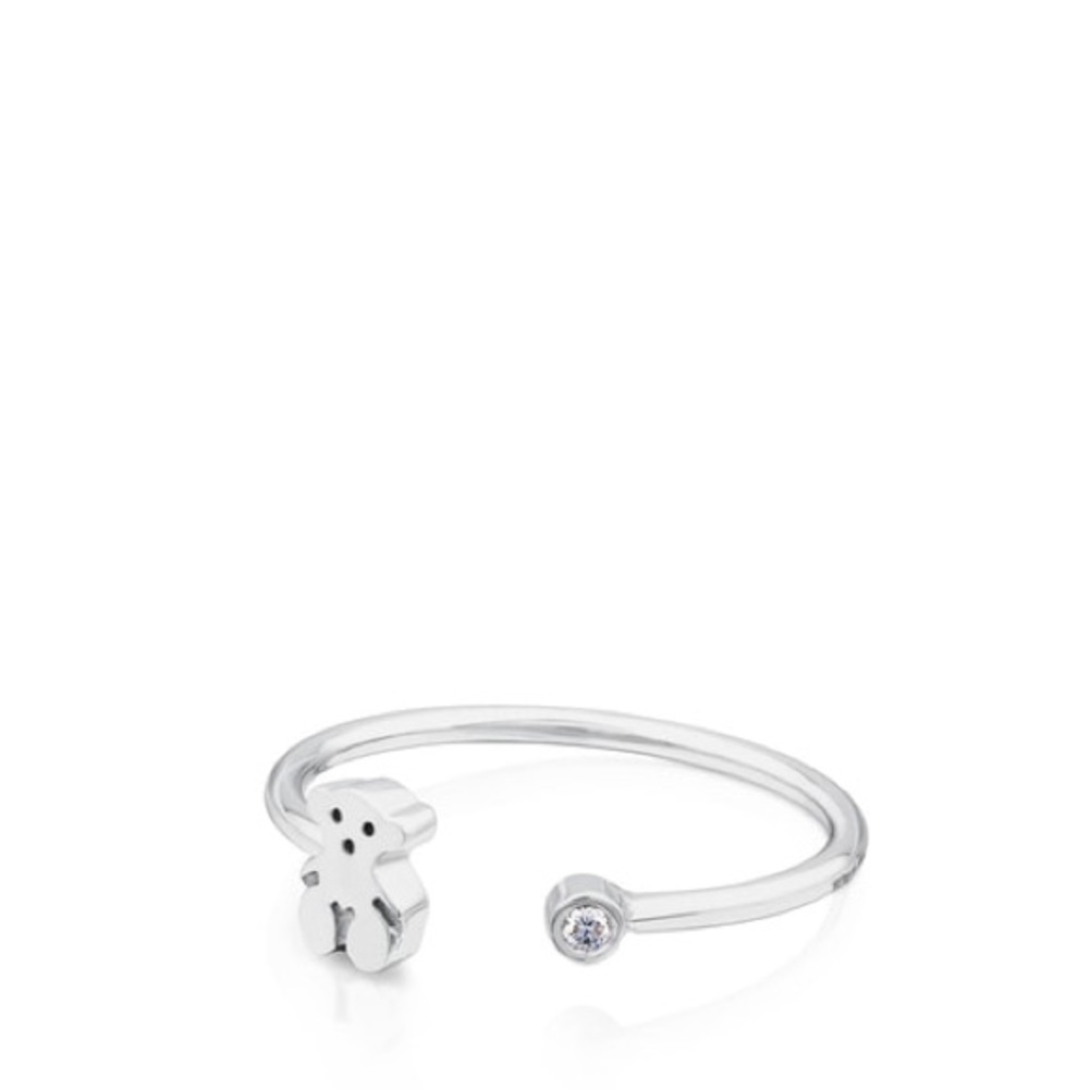 TOUS motif ring diamond